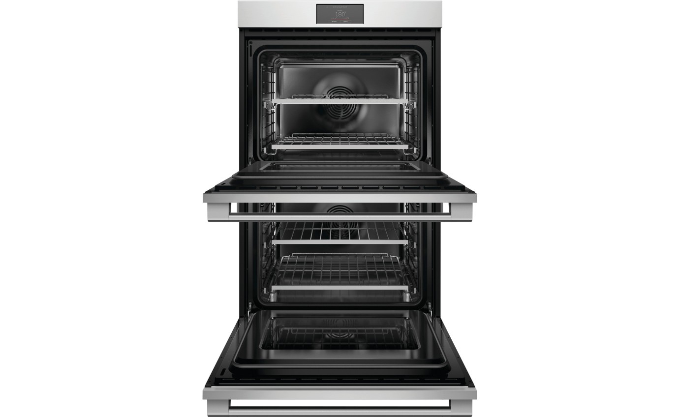 Fisher & Paykel 76cm Series 9 Professional Pyrolytic Double Oven OB76DPPTX1