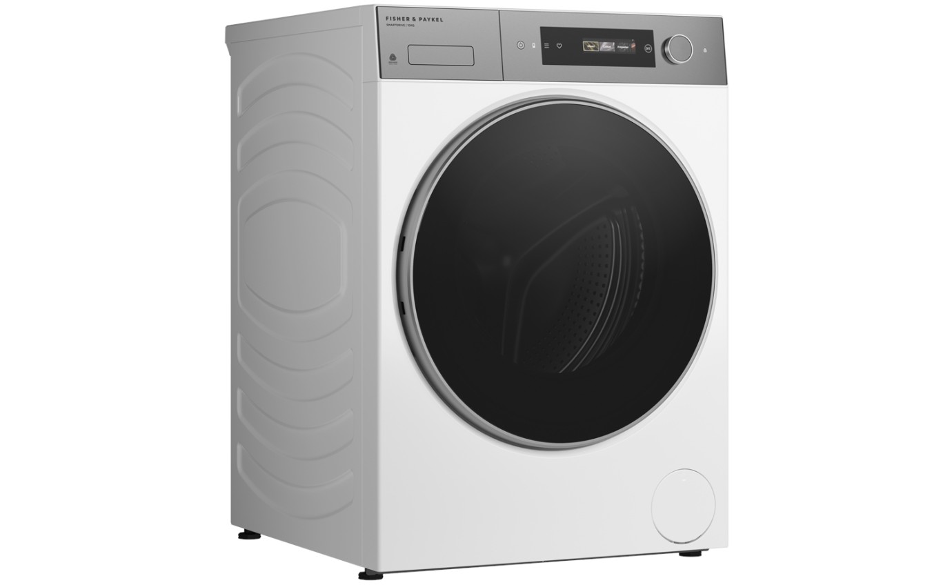 Fisher & Paykel 10kg Series 7 Contemporary Front Loader Washing Machine (White) WH1060D5