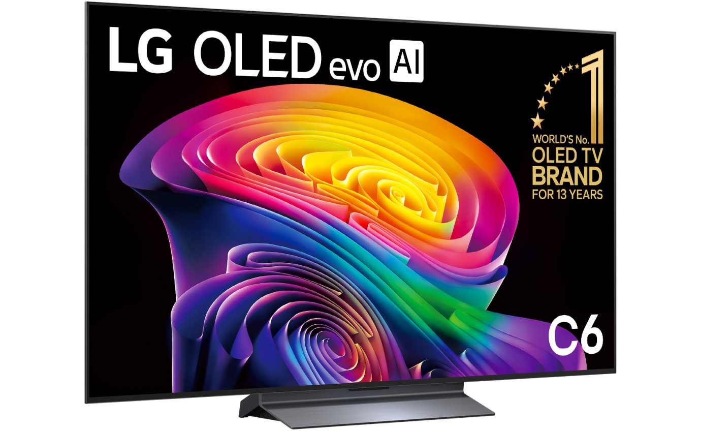 LG 55 inch C6 OLED evo AI 4K Smart TV OLED55C6PSA