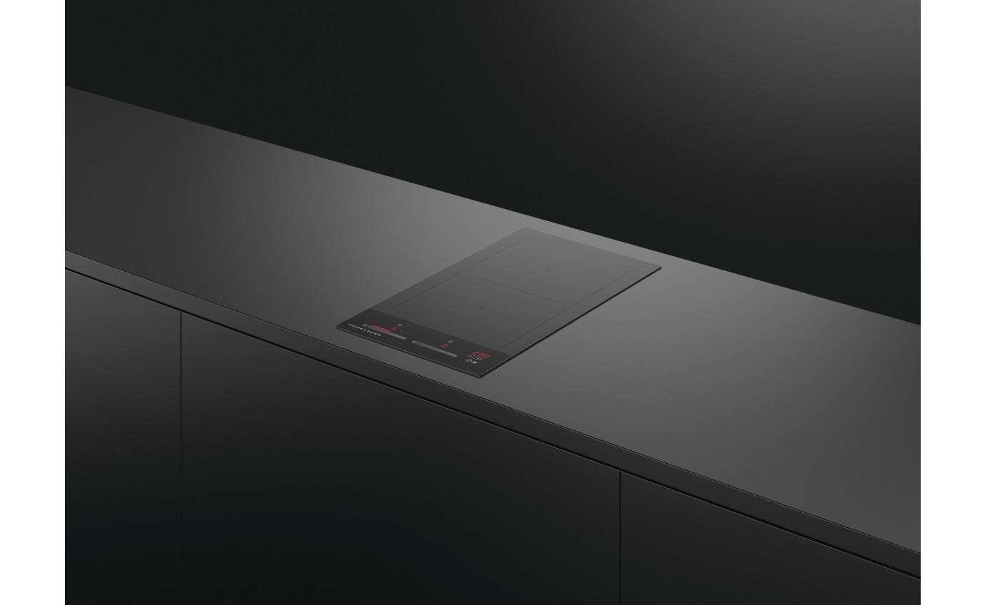 Fisher & Paykel 30cm Series 7 2 Zone Induction Cooktop, SmartZone CI302DTB4