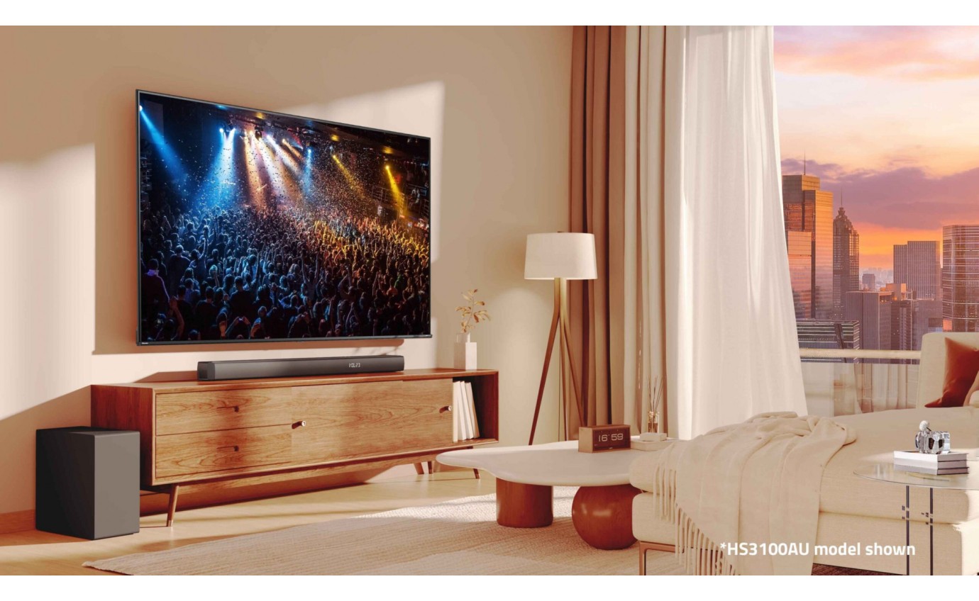 Hisense 3.1ch Soundbar with Wireless Subwoofer HS3100AU