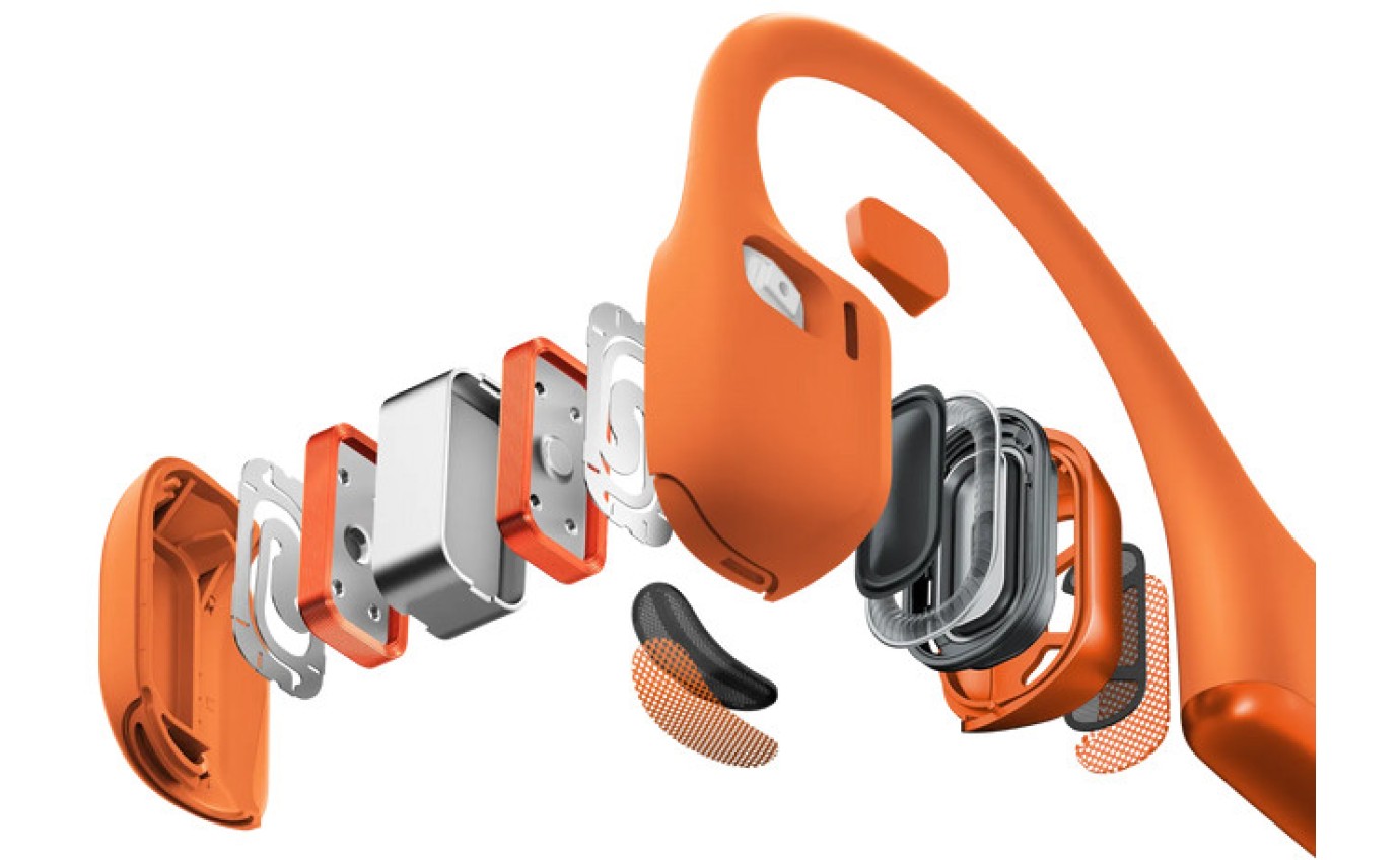 Shokz OpenRun Pro 2 Wireless Open-Ear Headphones (Orange