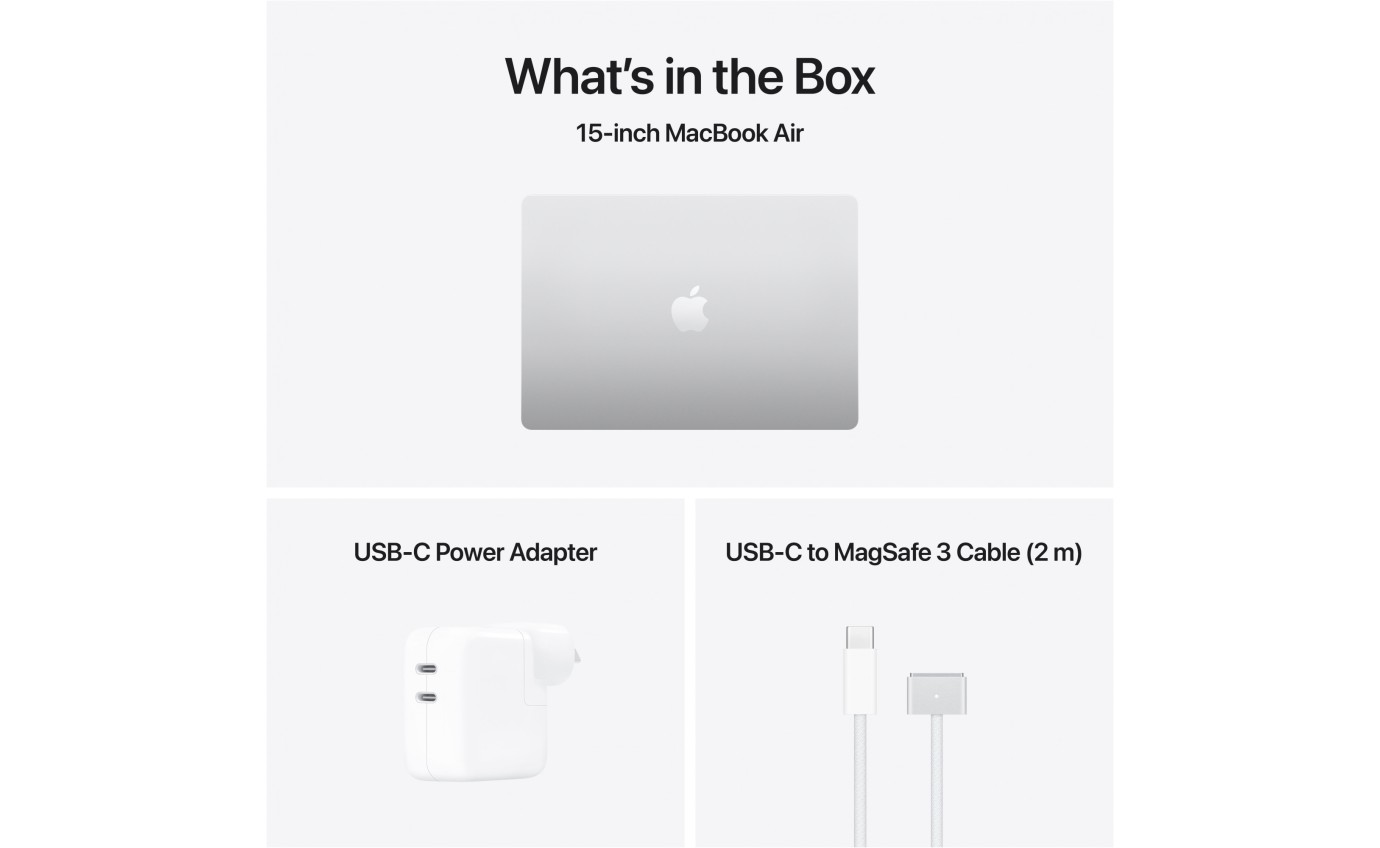 Apple MacBook Air 15-inch M5 1TB/24GB (Silver) MDVC4XA