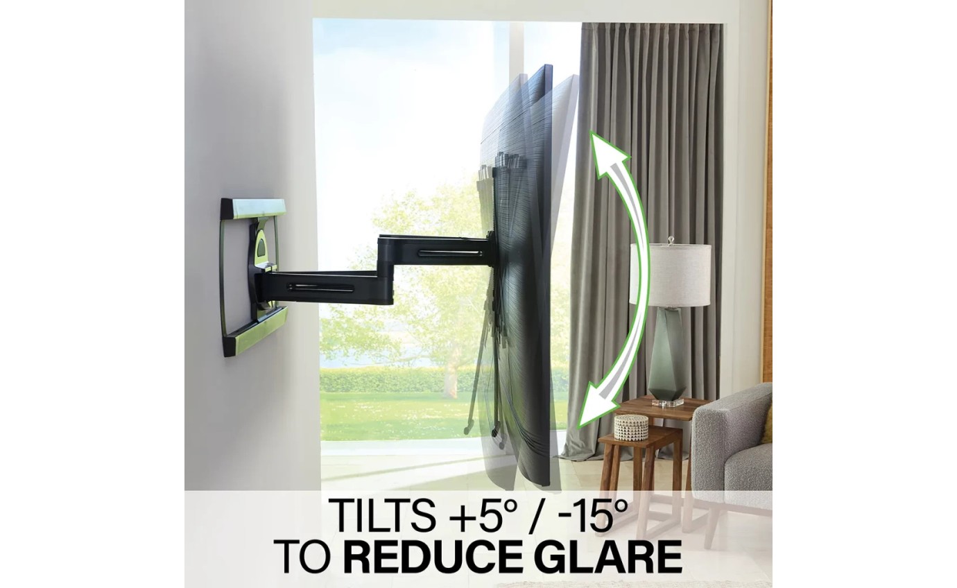 Sanus 42 inch-90 inch Advanced Full-Motion 4D&reg; + Shift&trade; TV Wall Mount VLF928B2