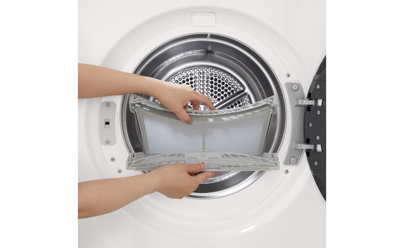 LG 8kg Heat Pump Dryer (White) DXH308W