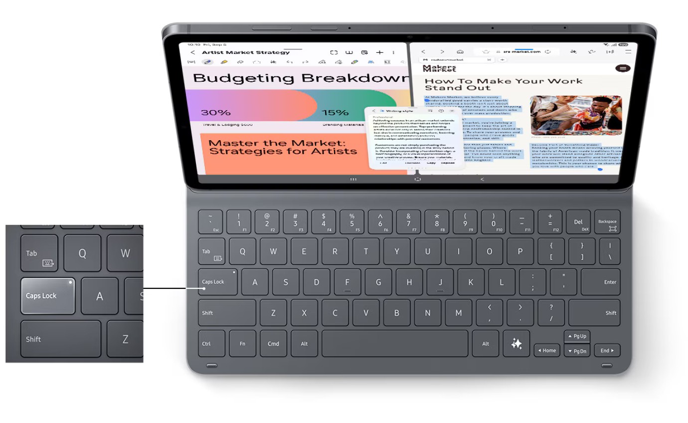 Samsung Galaxy Tab S11 Book Cover Keyboard Slim 11901343353