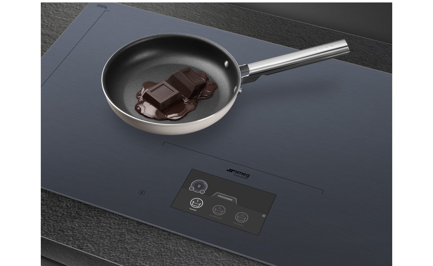 Smeg 90cm Linea Induction Cooktop (Neptune Grey) SIA1963DG