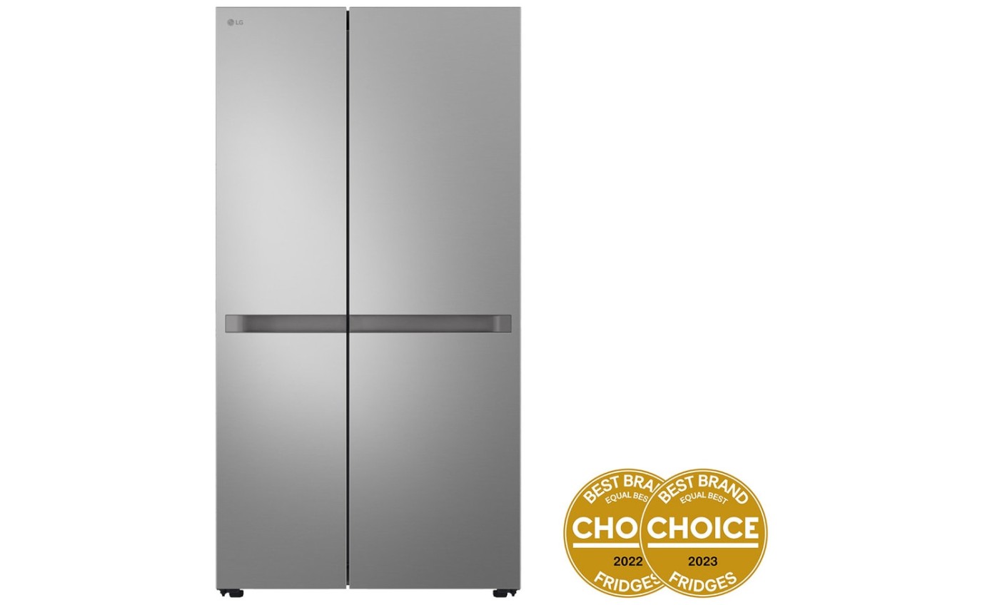 LG 664L Side By Side Fridge (Stainless) GSB599PL