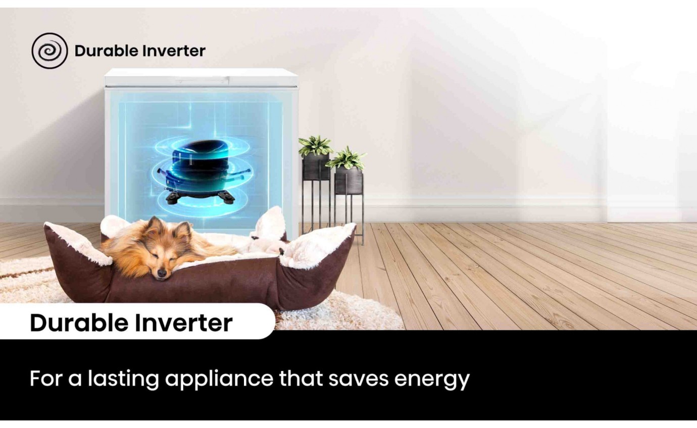 Hisense 200L Hybrid Chest Freezer (White) HRCF201