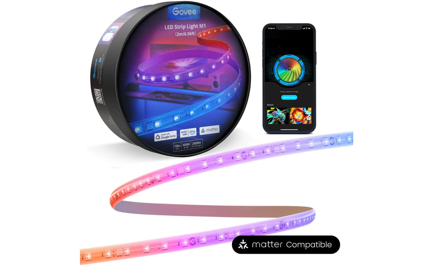 Govee RGBIC 2m Lightstrip M1 (Matter Compatible) H61E0ED1