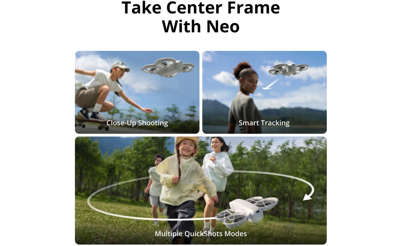 DJI Neo 4K Drone Motion Fly More Combo CPFP0000018601