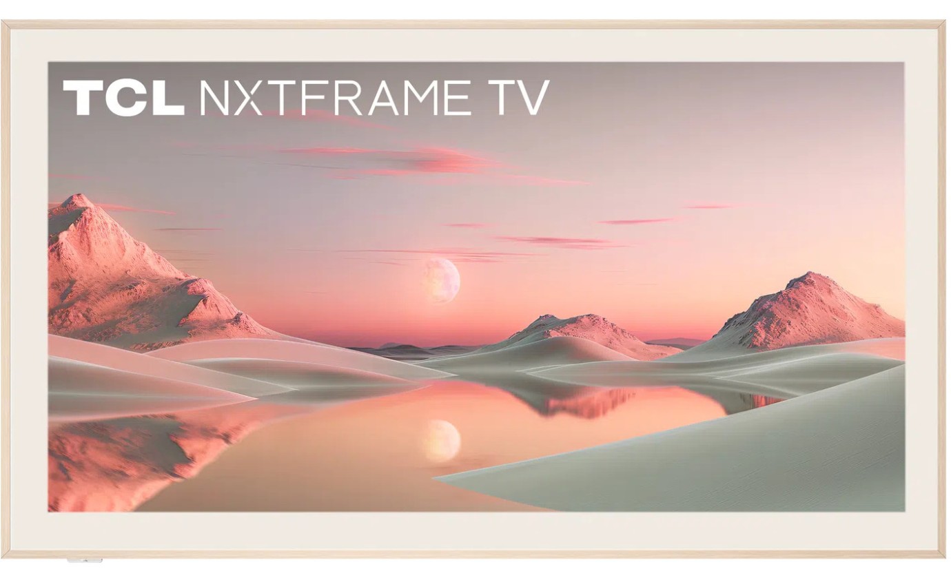 TCL 85 inch NXTFRAME 4K QLED Google TV 85A300W