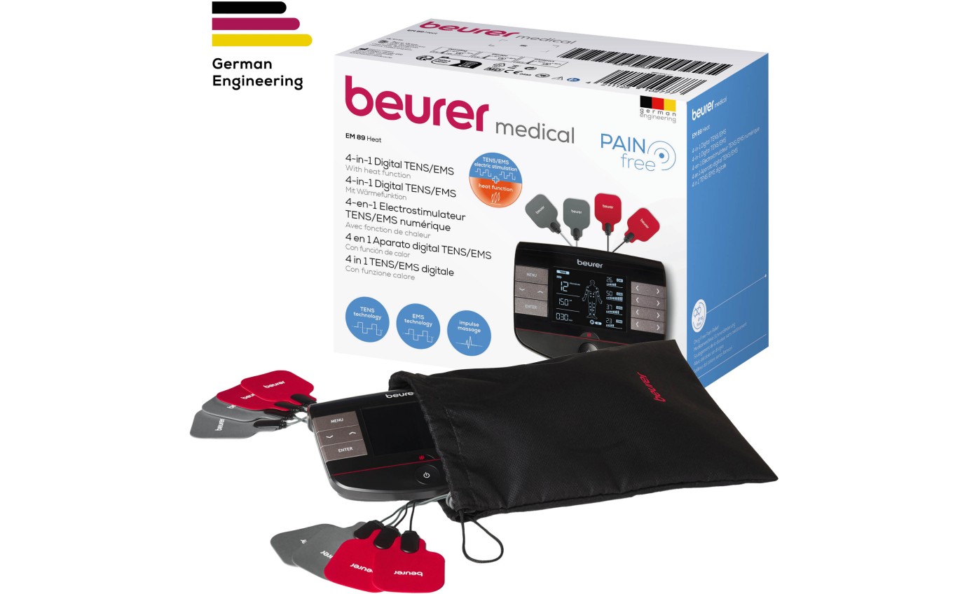 Beurer Digital TENS/EMS Device with Heat Function EM89