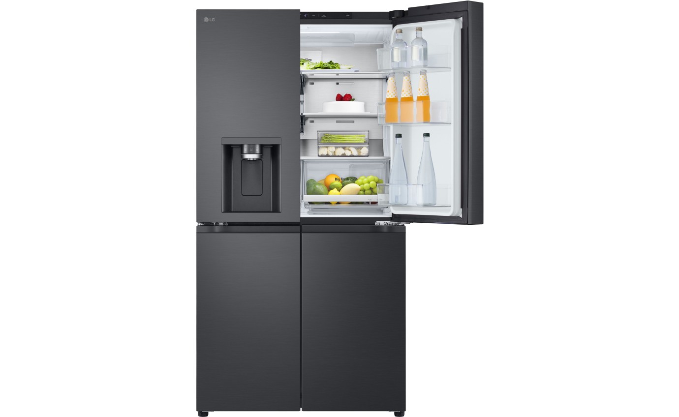 LG 637L French Door Fridge (Matte Black) GFL700MBL