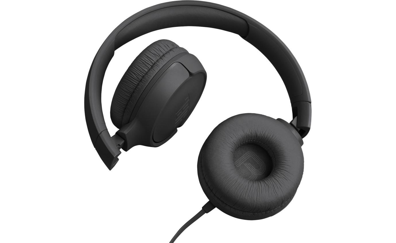 JBL Tune 520C USB-C Hi-Res On-Ear Headphones (Black) JBLT520CBLK