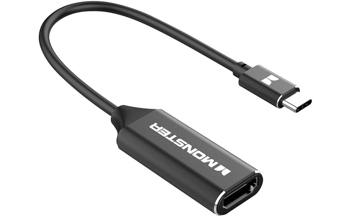 Monster USB-C to HDMI Adaptor 15cm MTUSBCHDADPT15M