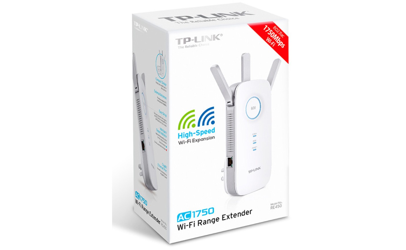 TP-Link AC1750 Wi-Fi Range Extender RE450
