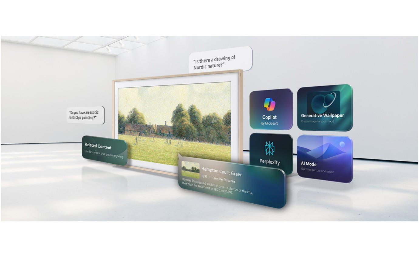 Samsung 75 inch The Frame Pro 4K Vision AI Smart TV QA75LS03HWWXXY