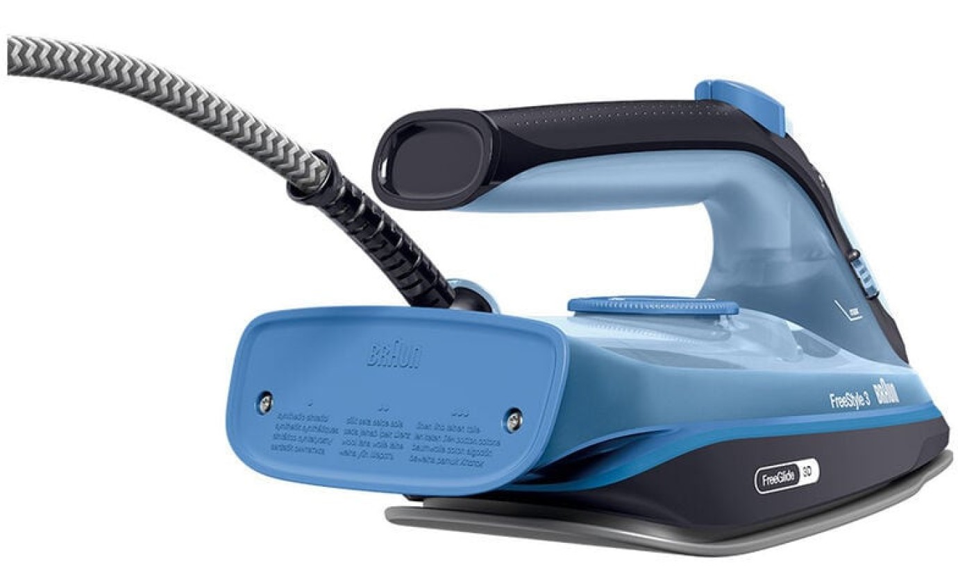 Braun FreeStyle 3 Steam Iron (Black/Blue) FI3194BK