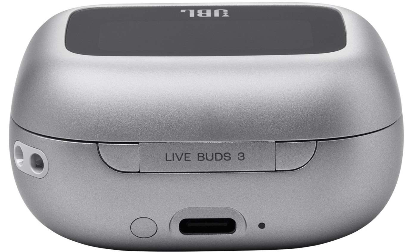 JBL Live Buds 3 TWS Noise Cancelling In-Ear Headphones (Silver) JBLLIVEBUDS3SIL