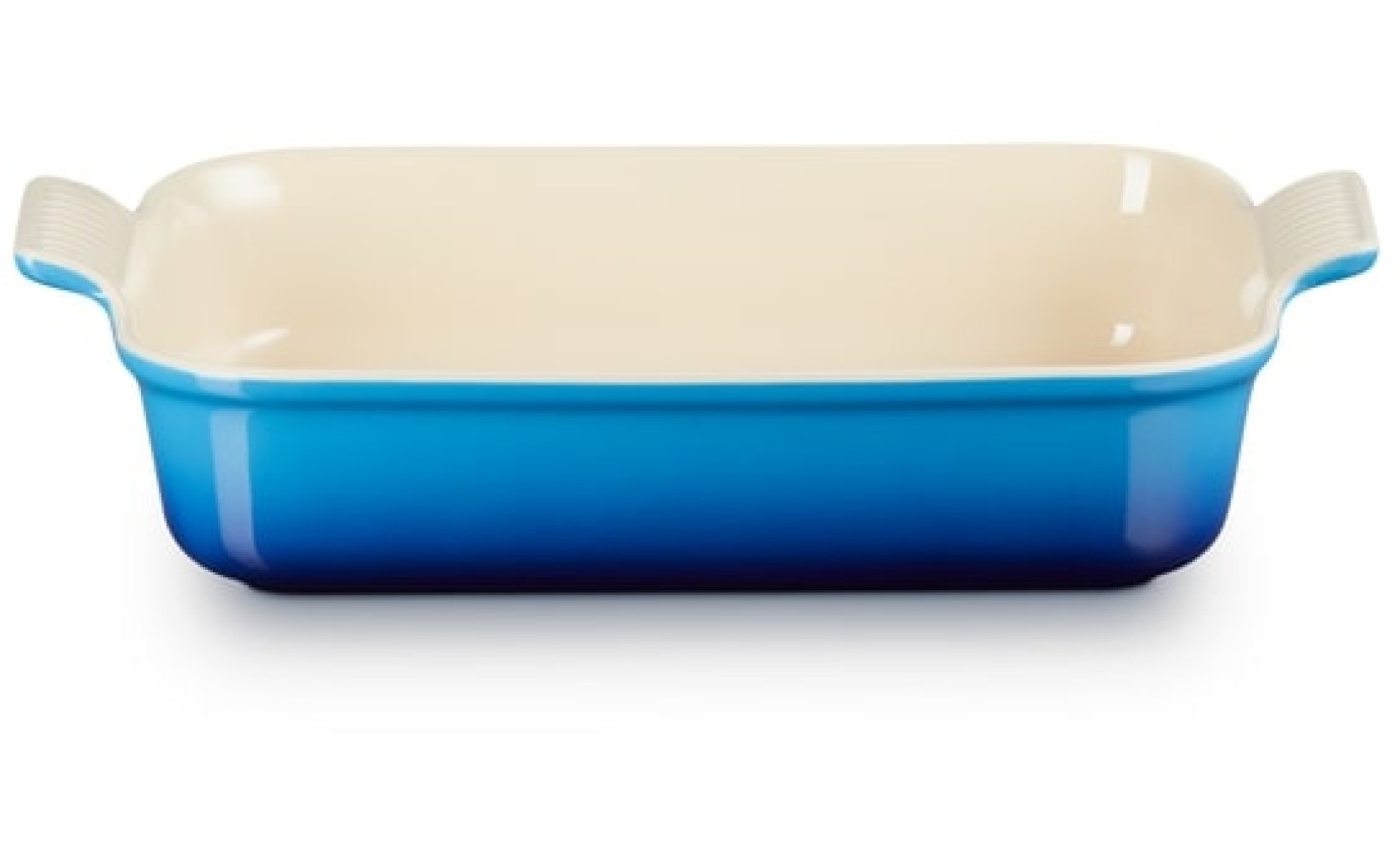 Le Creuset 32cm Heritage Rectangular Dish (Azure Blue) 71102322200001