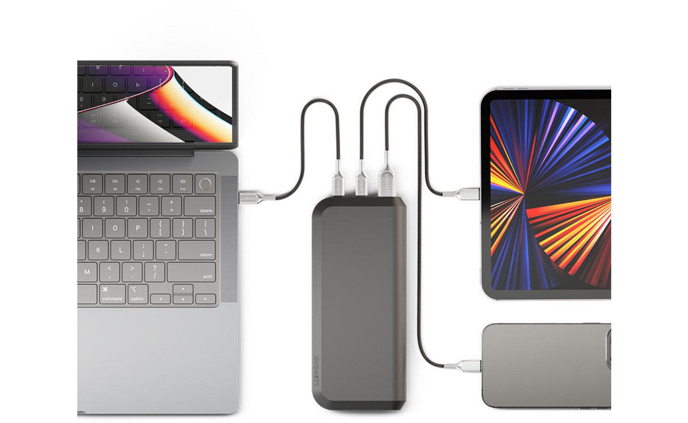 Cygnett ChargeUp Pro Series Laptop Power Bank 25000mAh 11901276555