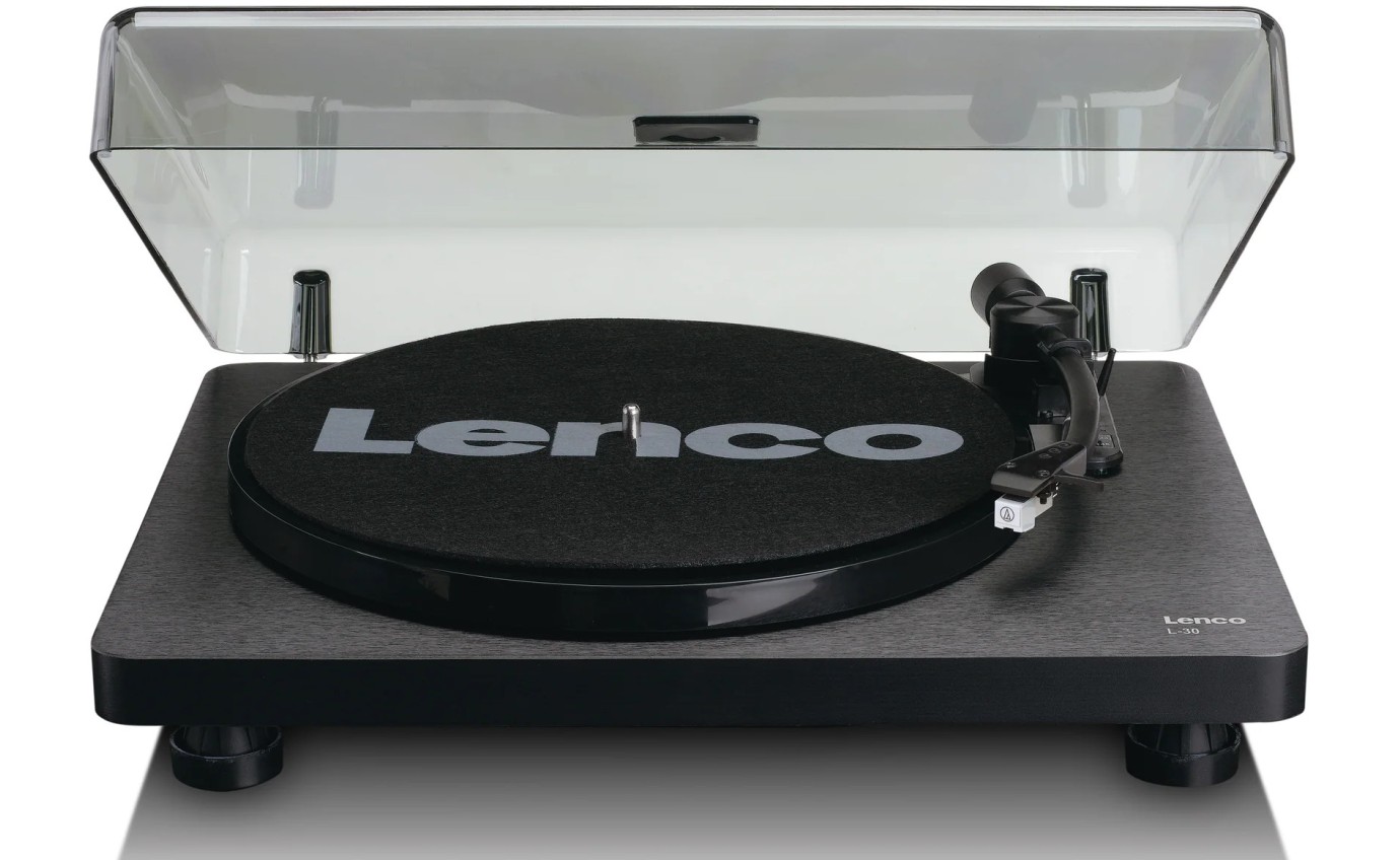 Lenco Record Player with USB/PC Encoding (Black) L30BK