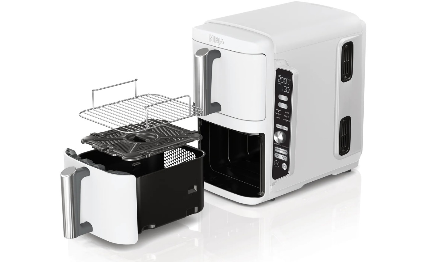 Ninja DoubleStack XXXL 9.5L 2 Drawer Air Fryer SL400WH