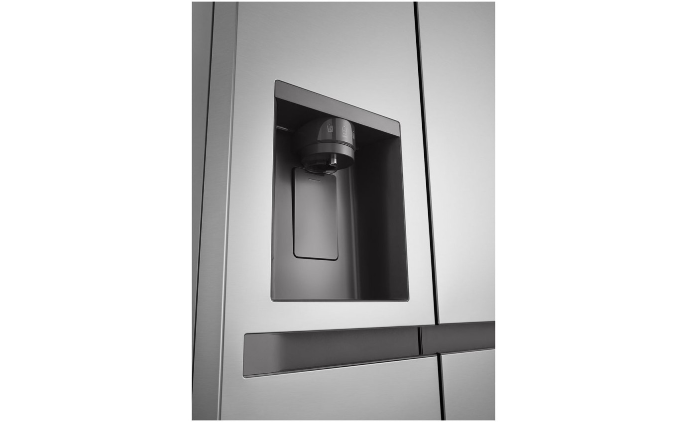 LG 641L Side By Side Fridge (Stainless) GSN599PL