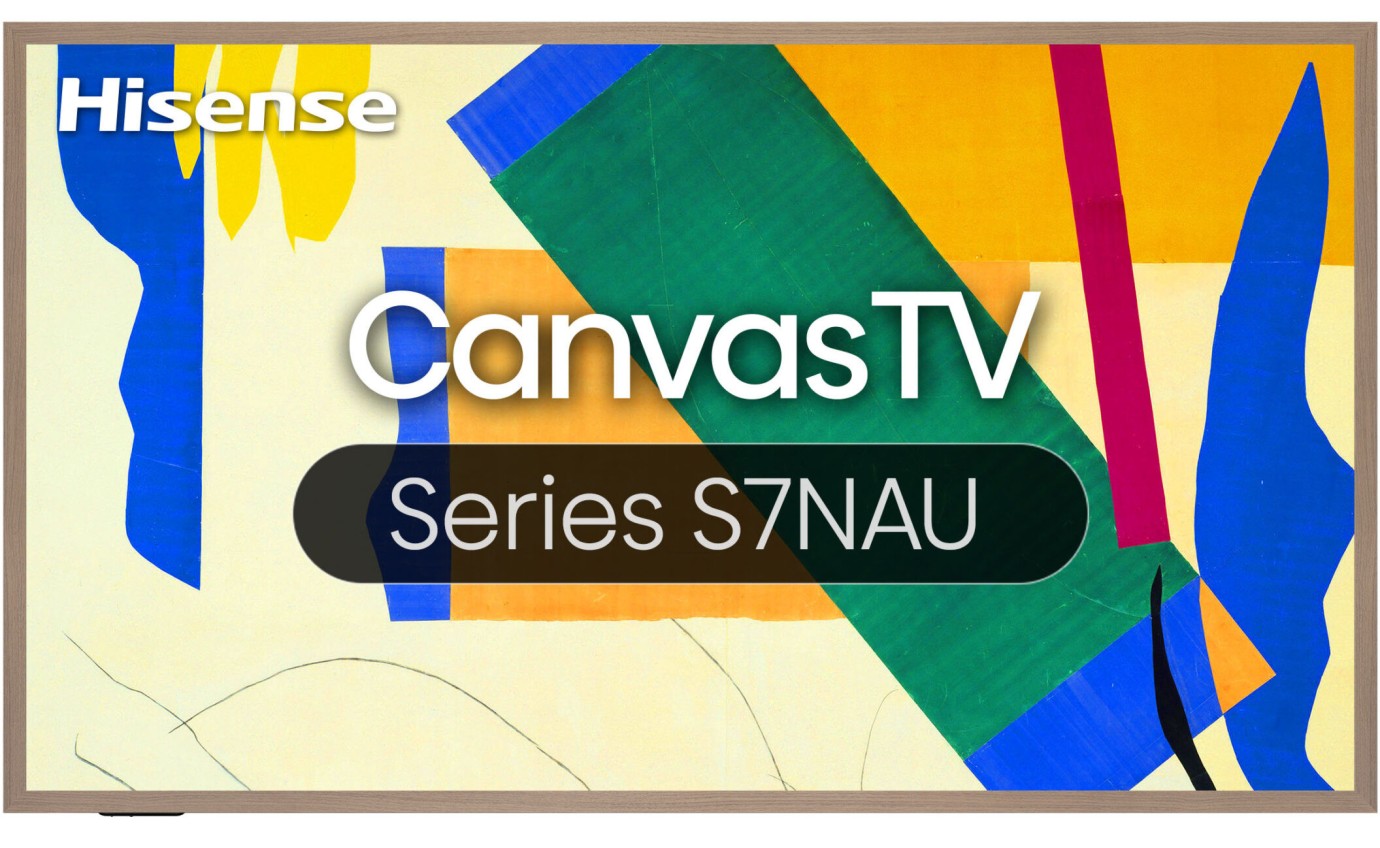 Hisense 55 inch S7NAU 4K QLED CanvasTV [2024] 55S7NAU