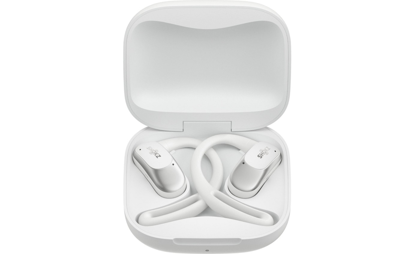 Shokz OpenFit Air Open-Ear Headphones (White) T511STWT