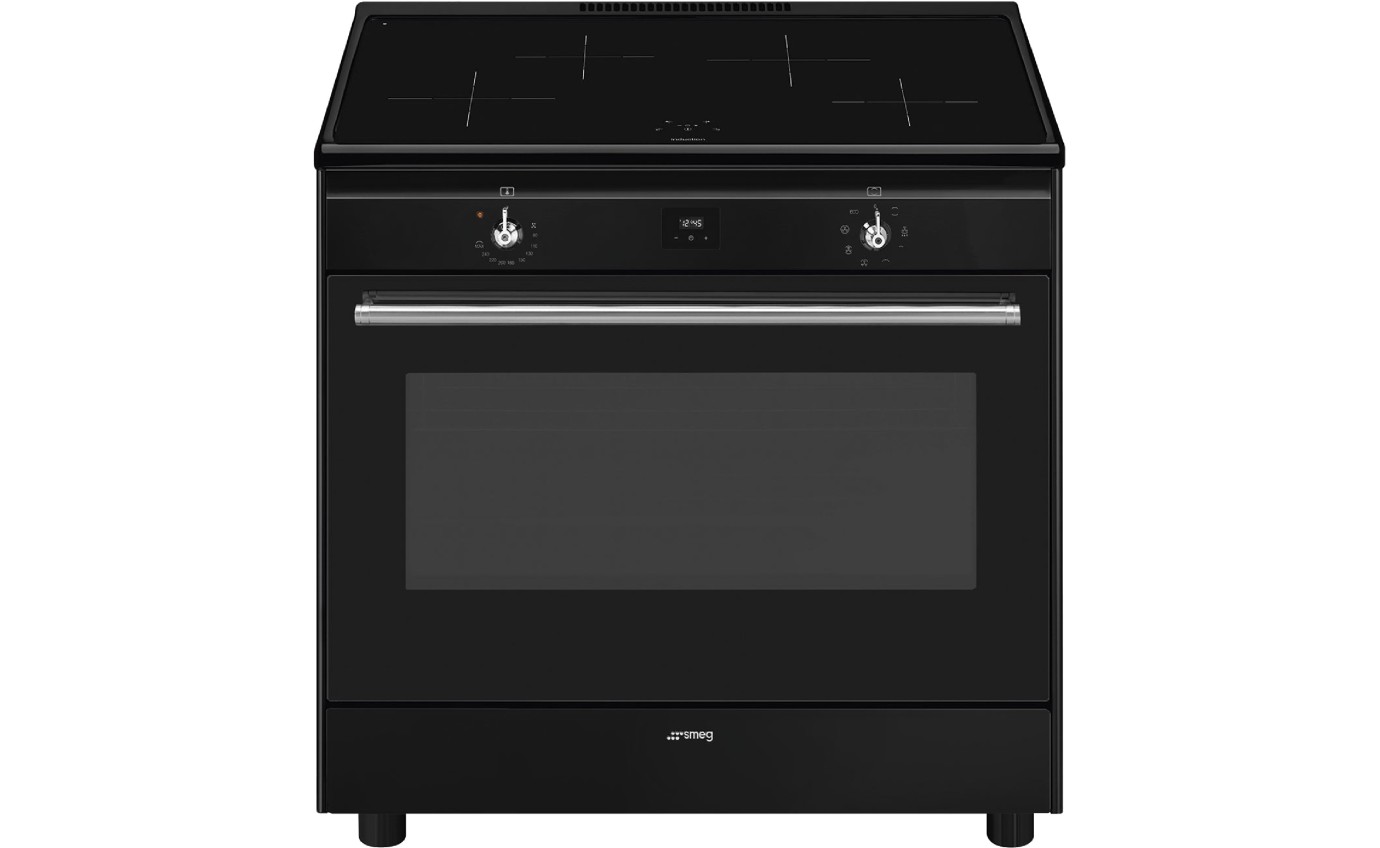 Smeg 90cm Induction Cooker (Black) CX91IMBL