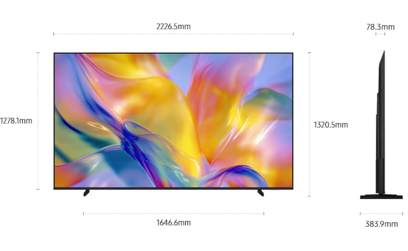 Samsung 100 inch M90H Mini LED 4K Vision AI Smart TV UA100M90HWXXY