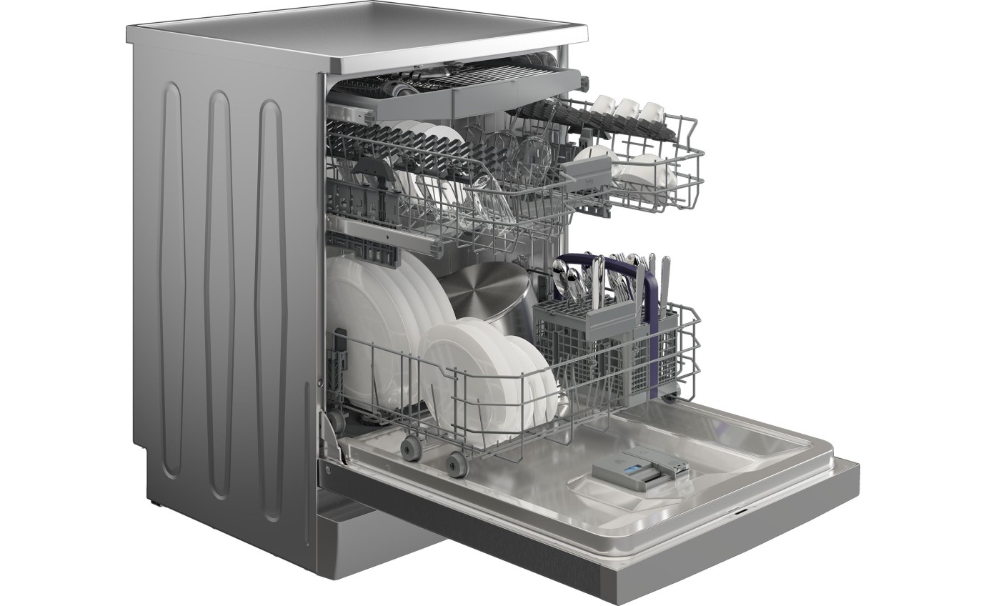 Beko 60cm Freestanding Dishwasher BDFB1630X