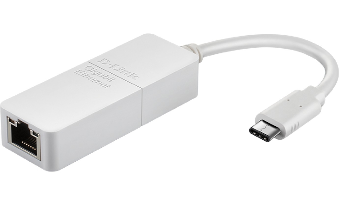 D-Link USB-C to Gigabit Ethernet Adapter DUBE130