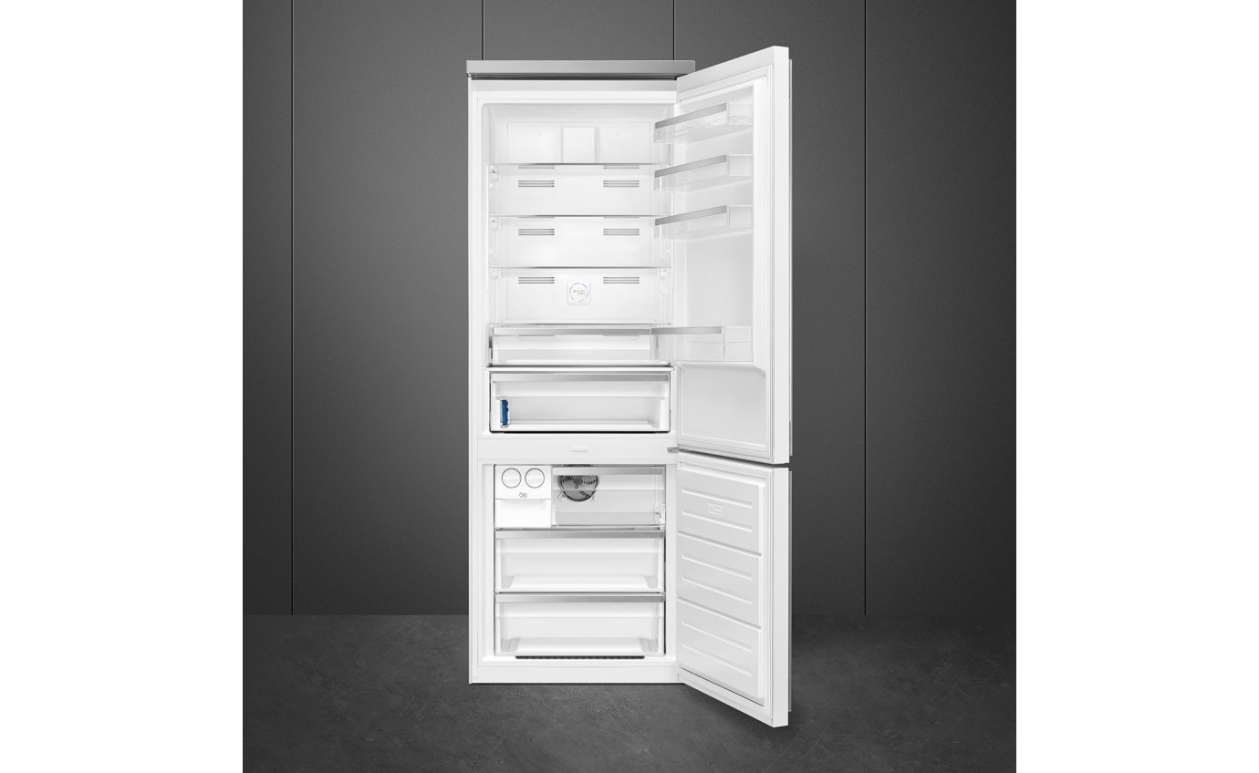Smeg 481L Bottom Mount Fridge (White) FA490RWH5AU