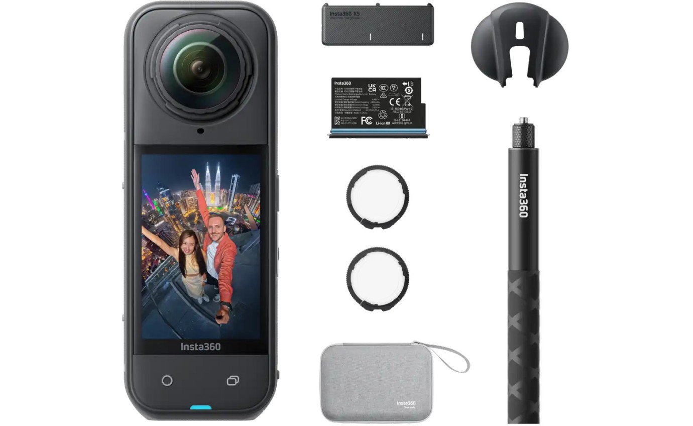 Insta360 X5 8K 360 Action Camera Essentials Bundle INSTAONEX5ES