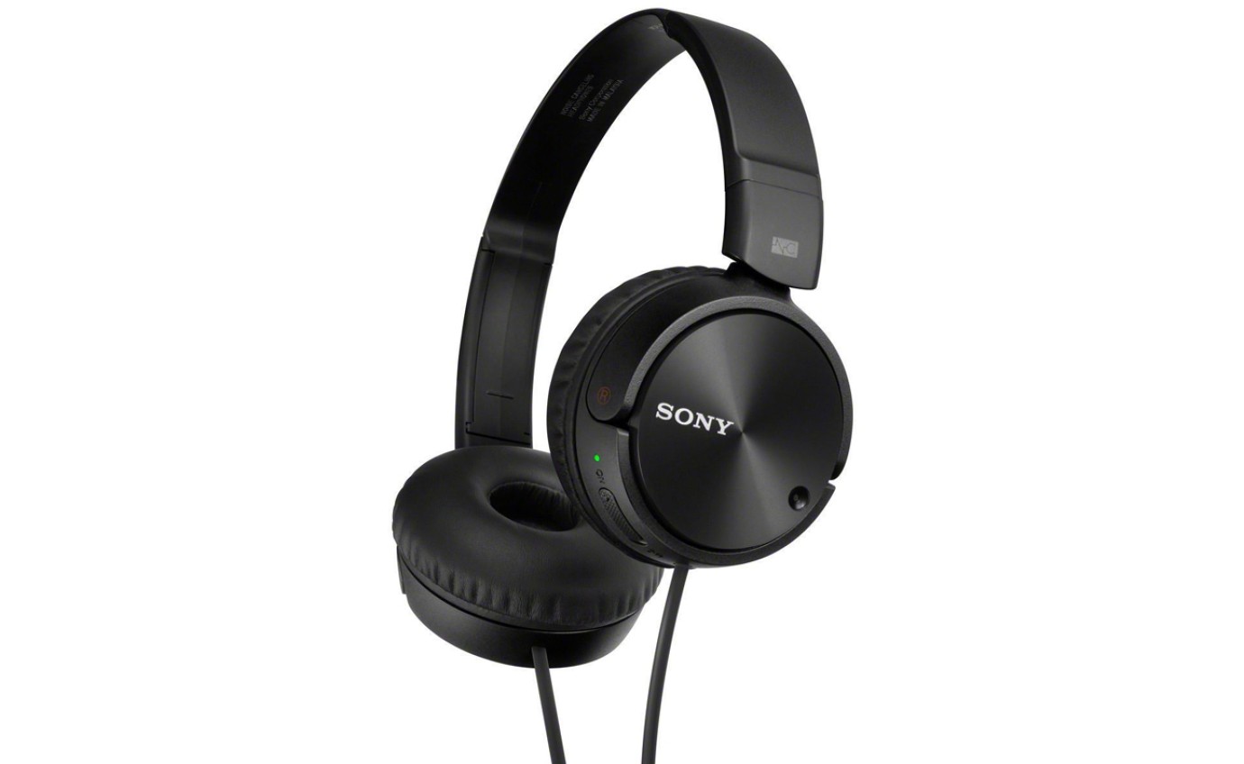 Sony On-Ear Noise Cancelling Headphones (Black) MDRZX110NC