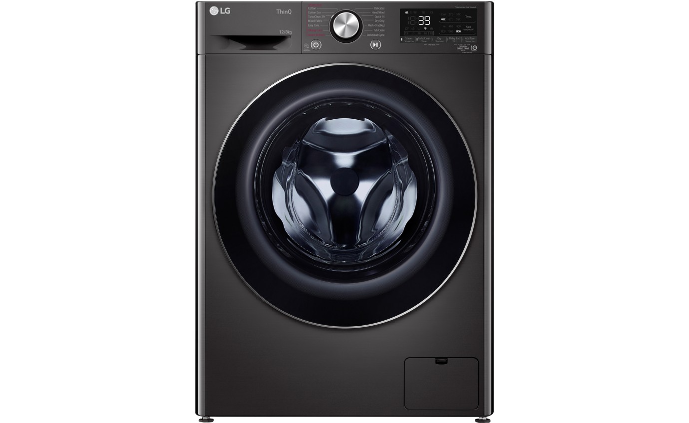 LG 12kg/8kg Front Load Washer Dryer Combo WVC91412B