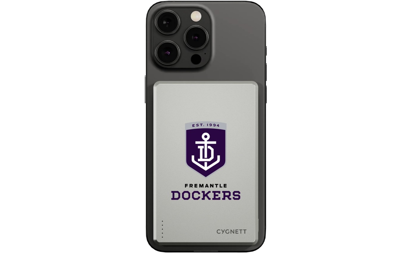Cygnett Magnetic Wireless Power Bank 5K (Fremantle Dockers) 11901340352