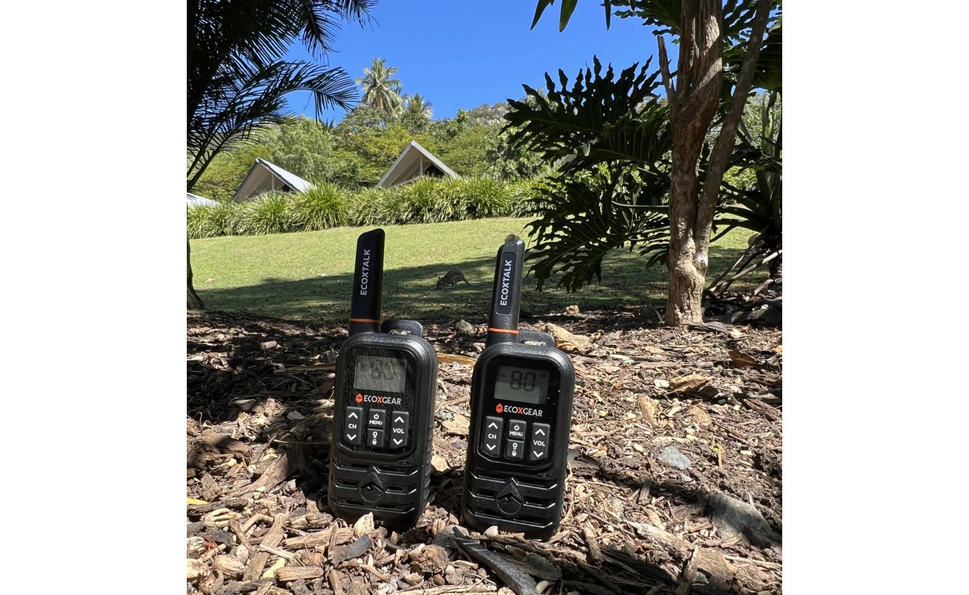 Ecoxgear 1.0 Watt UHF CB Handheld Radio (Twin Pack) EXG110S2PK