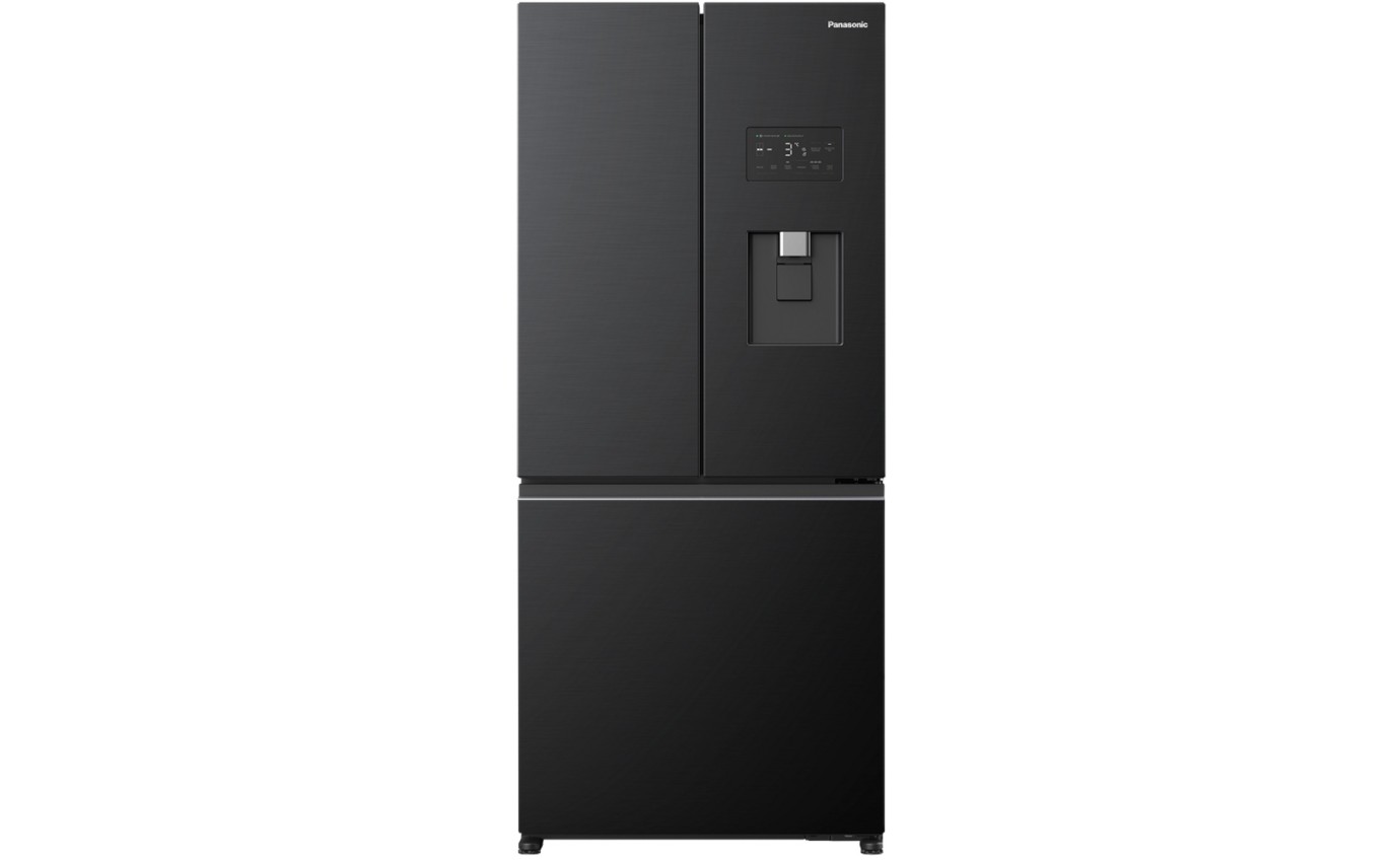 Panasonic 493L PRIME+ Edition French Door Fridge (Dark Stainless Steel) NRCW530JVKA