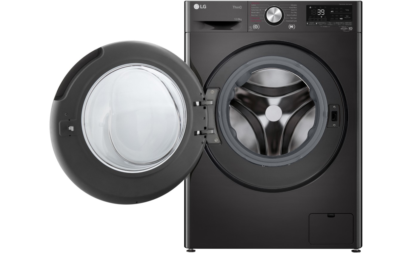 LG 12kg/8kg Front Load Washer Dryer Combo WVC91412B