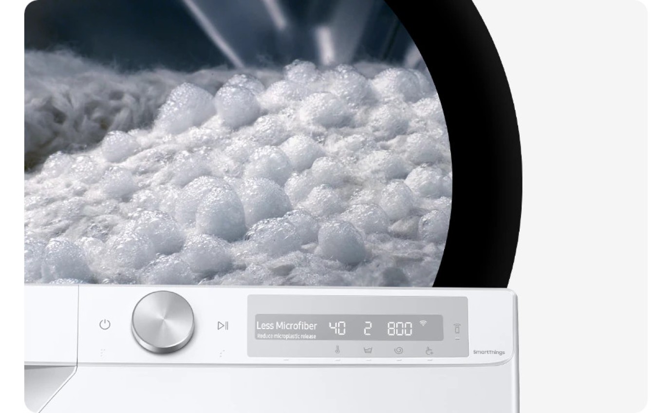 Samsung 9kg Smart Front Load Washing Machine (White) WW90DG6U34LE