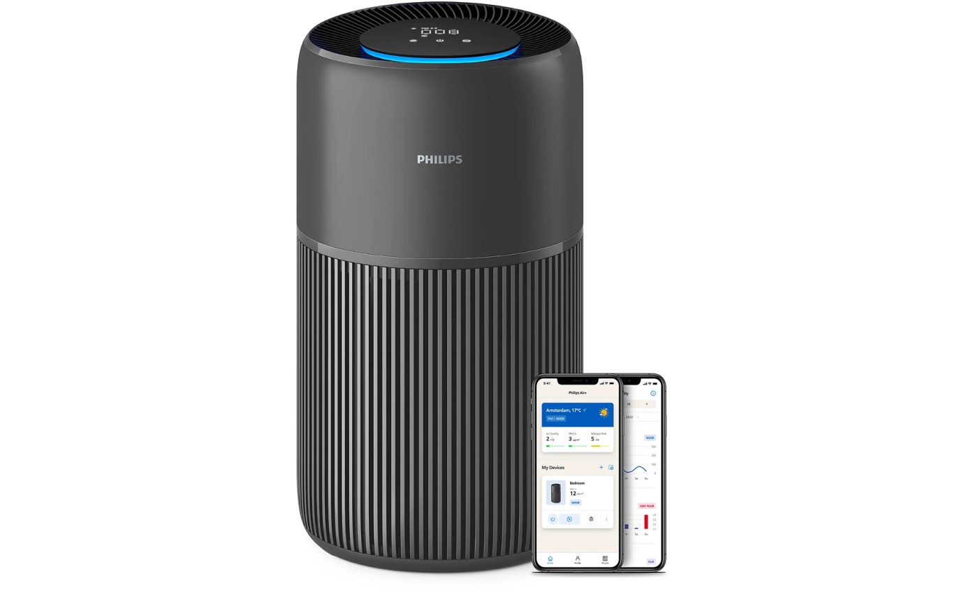Philips PureProtect Quiet 2200 Series Smart Air Purifier (Dark Slate) AC222113