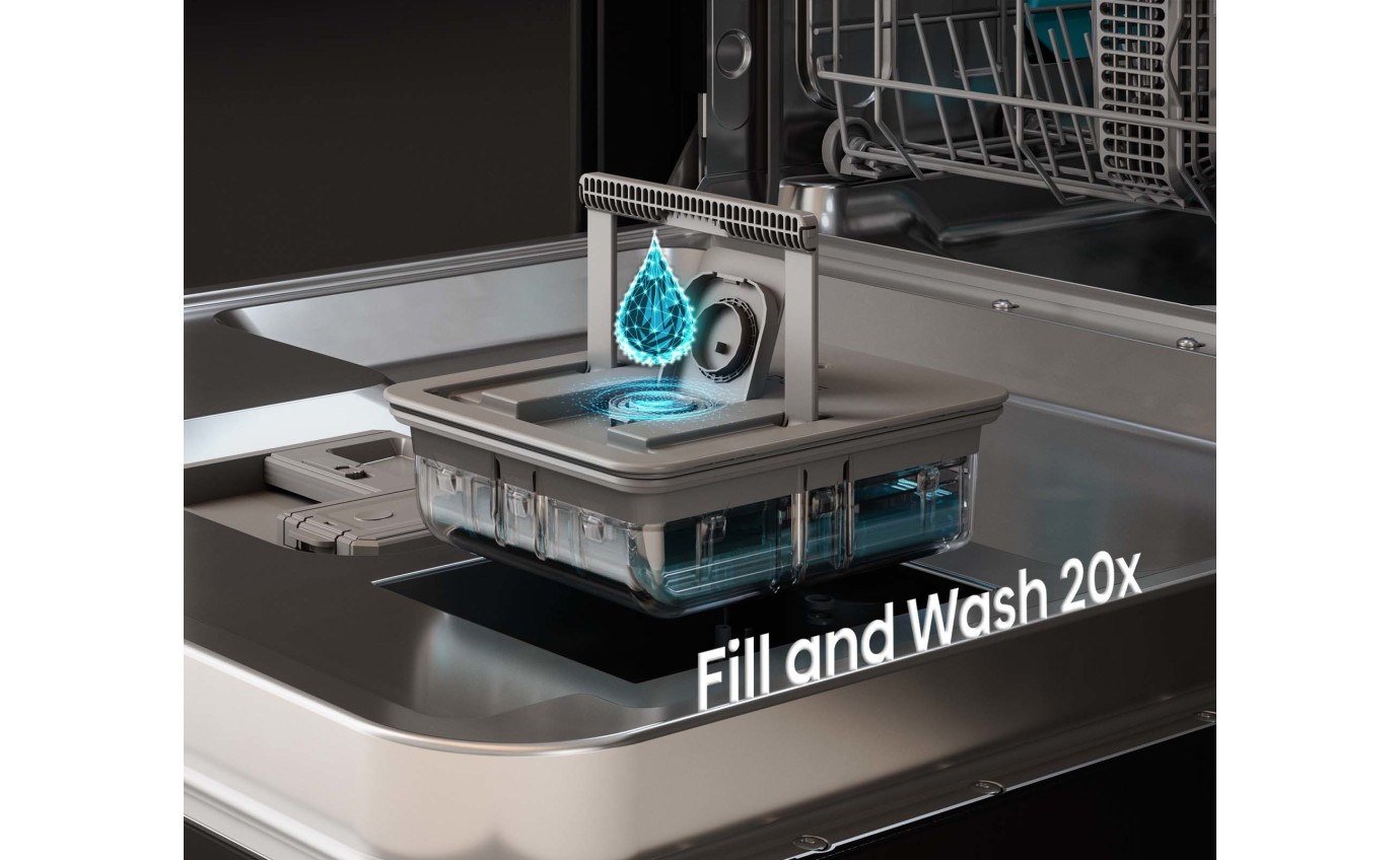 Hisense 60cm Freestanding Dishwasher (Black Steel) HSAP16FB