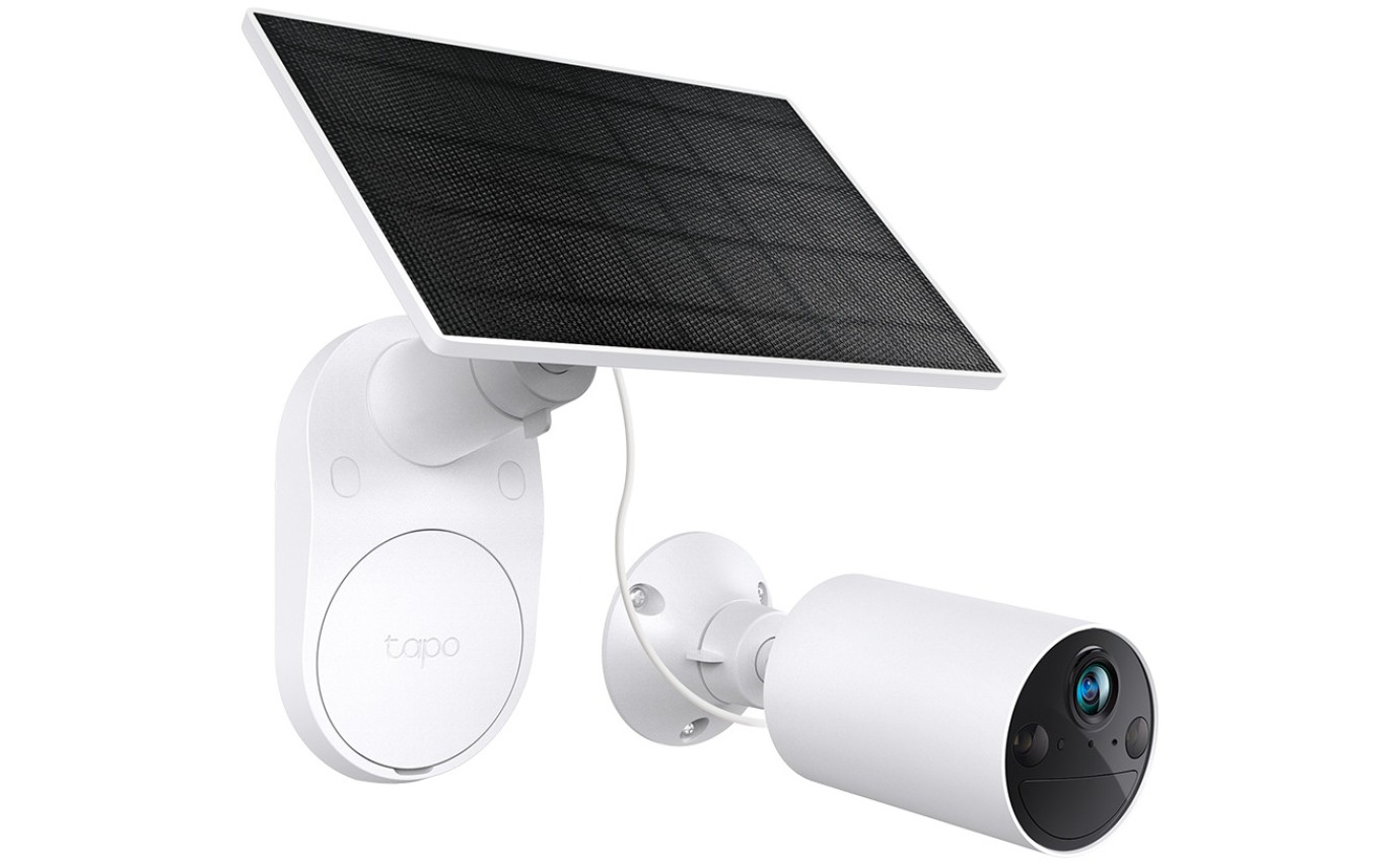 Tapo 2K 3MP Smart Wire-Free Indoor/Outdoor Solar-Powered Security Camera Kit TAPOC410KIT