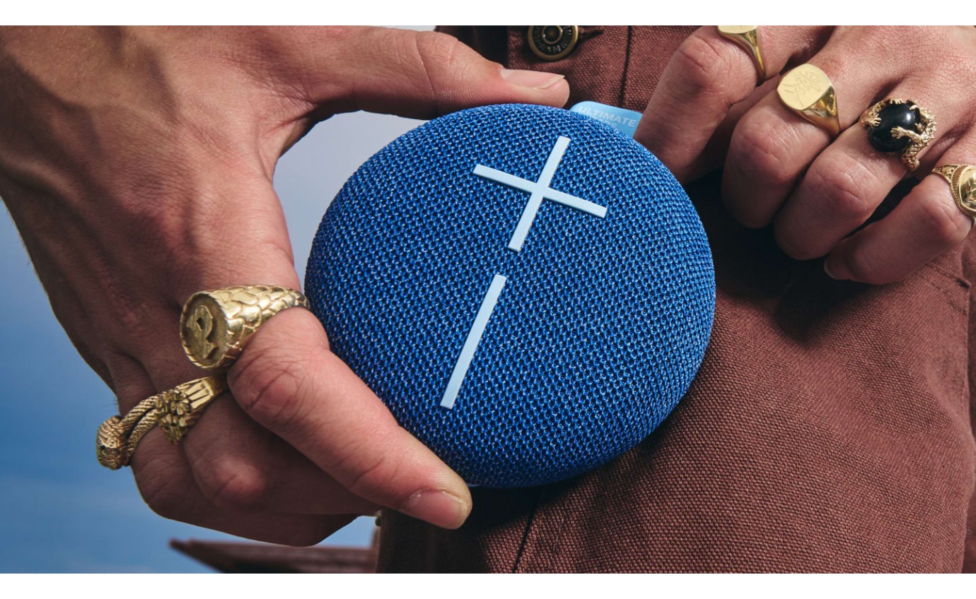 Ultimate Ears MINIROLL Portable Bluetooth Speaker (Majestic Blue) 984002023