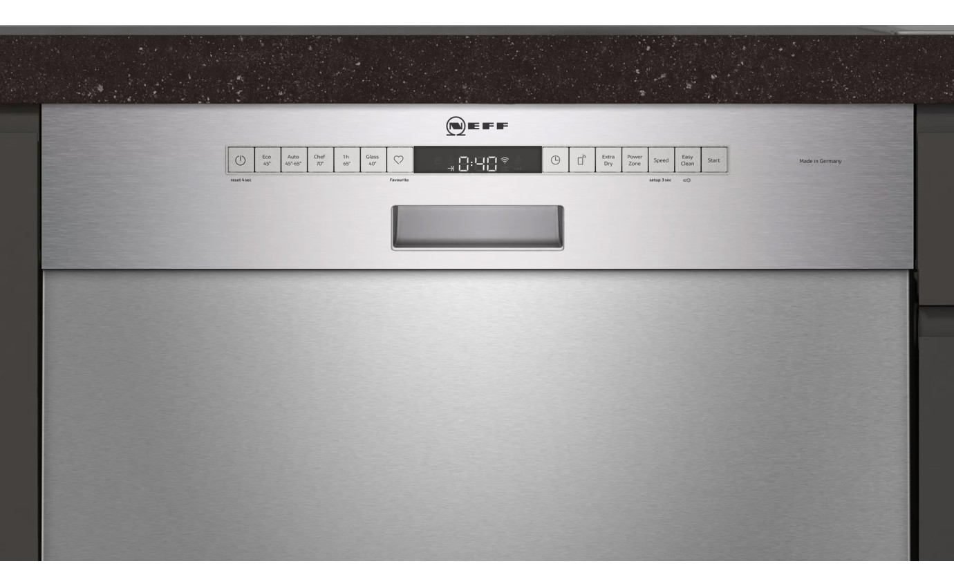 Neff 60cm N 30 Built-under Dishwasher S125HCS01A