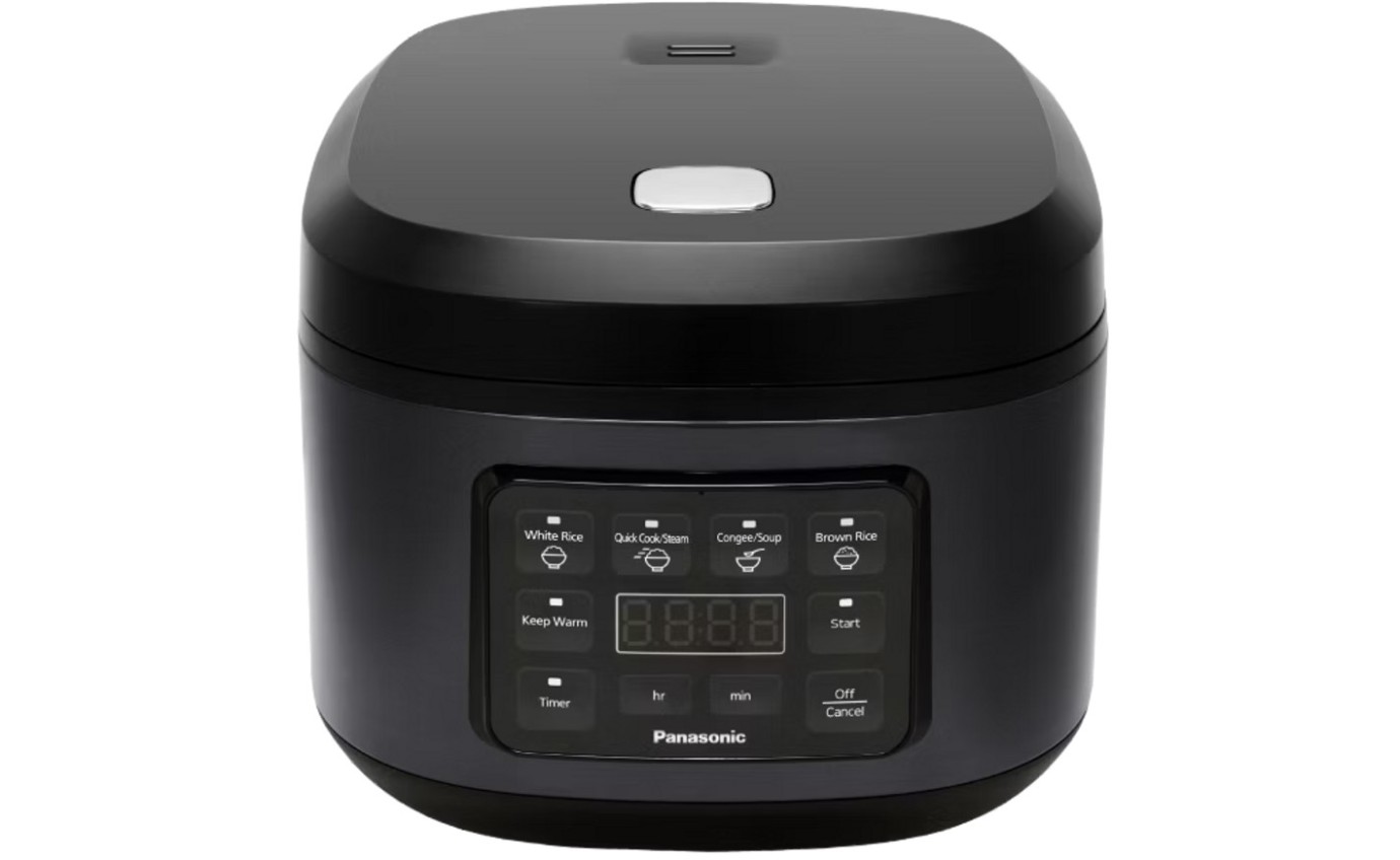 Panasonic 10 Cup Rice & Multi Cooker (Black) SRDA182KST